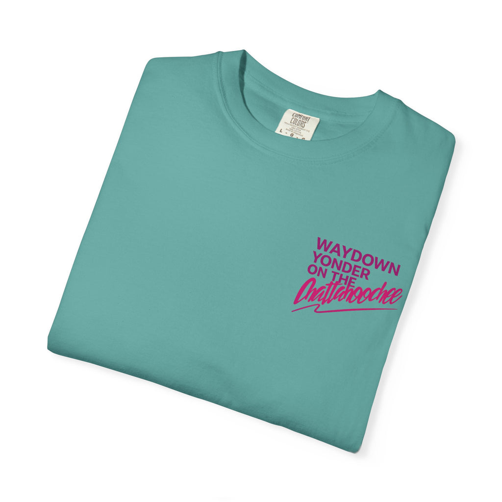 Graphic T-Shirt — 'Hotter Than a Hoochie Coochie' Retro Vacation Design