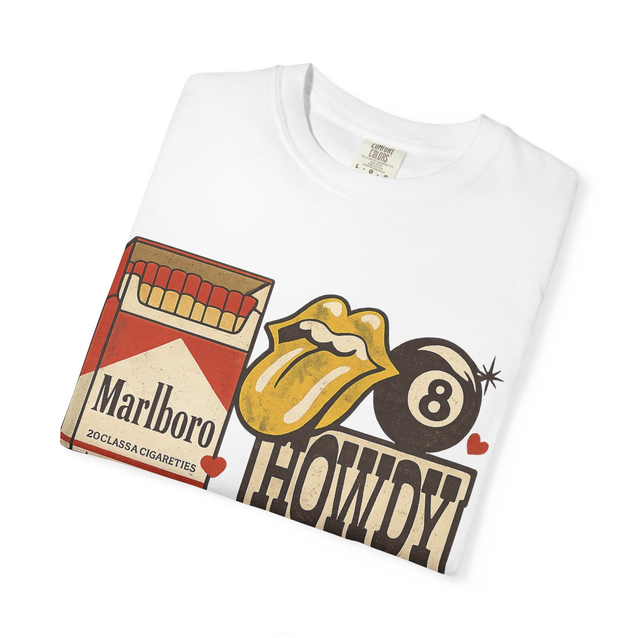 Howdy Wild West Graphic T-Shirt — “Stay Wild Cowgirl” Retro Patch Motif