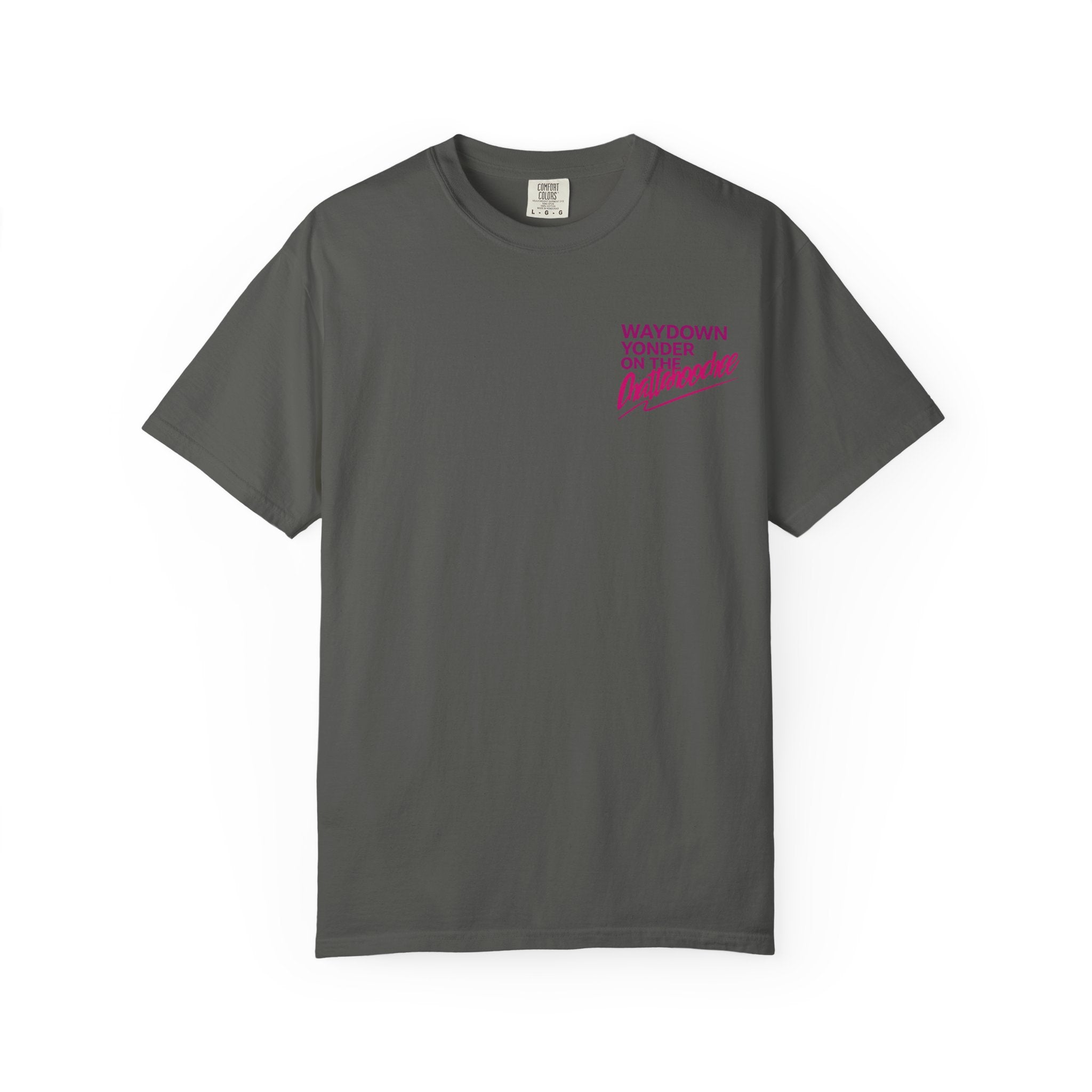 Graphic T-Shirt — 'Hotter Than a Hoochie Coochie' Retro Vacation Design