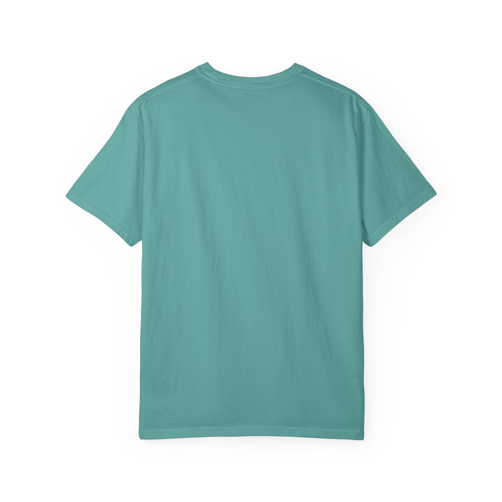 Boatin' & Floatin' T-Shirt — Retro Teal Tee with Pink Text