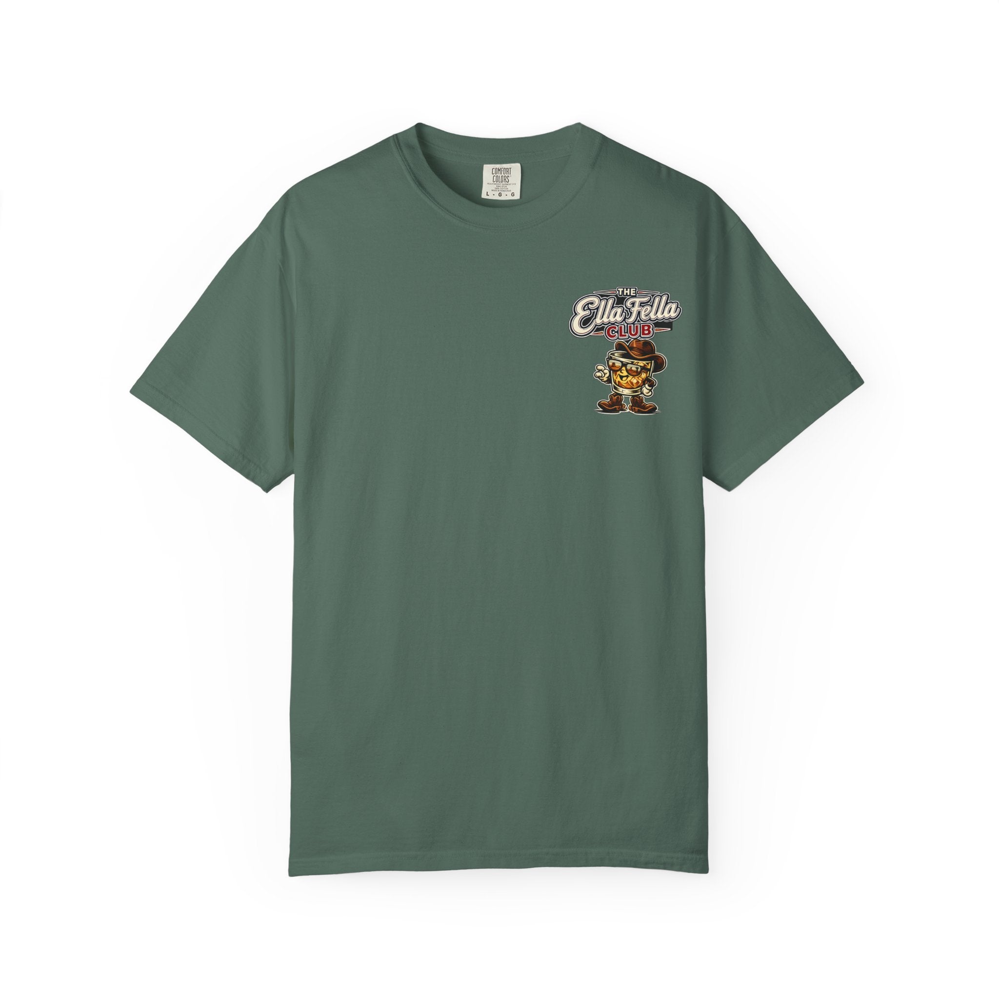 Ella Fella Club T-Shirt — Retro BBQ Mascot Graphic Tee