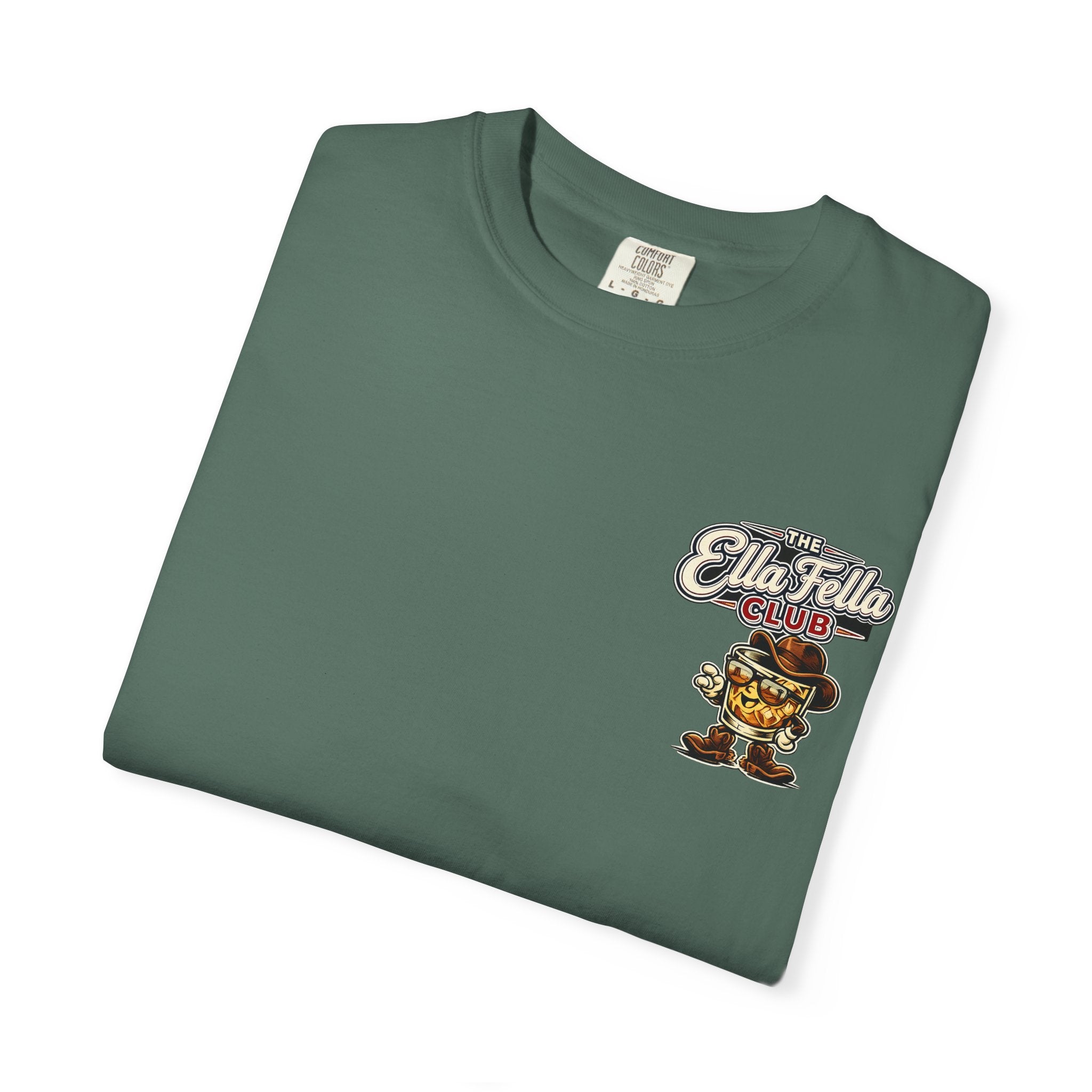 Ella Fella Club T-Shirt — Retro BBQ Mascot Graphic Tee