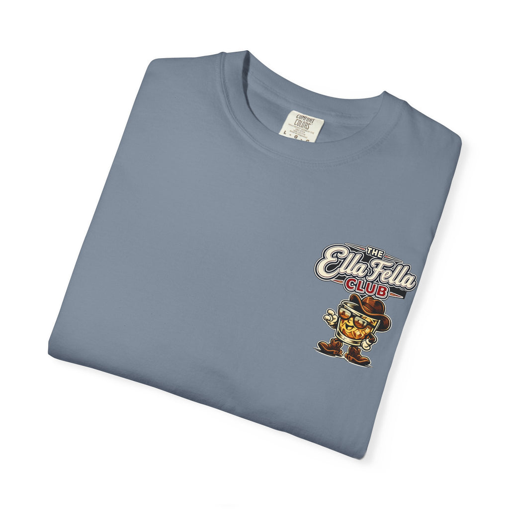 Ella Fella Club T-Shirt — Retro BBQ Mascot Graphic Tee