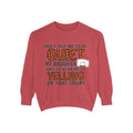 Volleyball Mom Sweatshirt — "Don't Tell Me to Be Quiet, My Daughter Has to Hear Me Yelling"