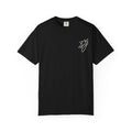 Singer Photo T-Shirt — Black Acoustic Guitar Portrait Tee
