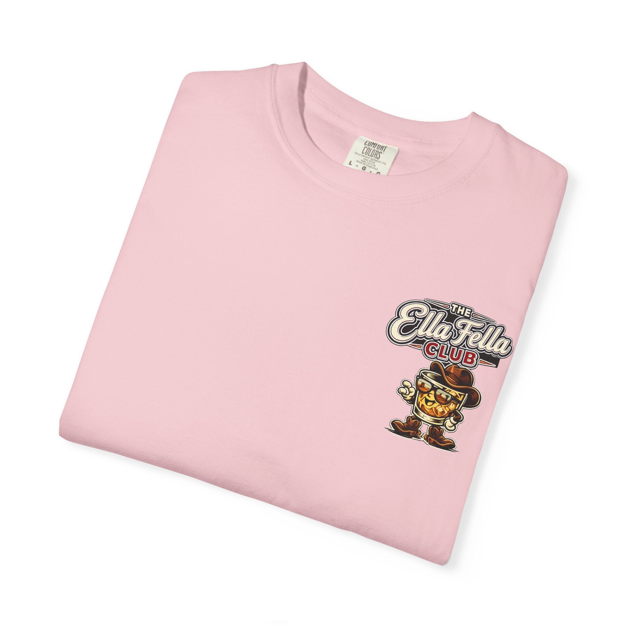 Ella Fella Club T-Shirt — Retro BBQ Mascot Graphic Tee
