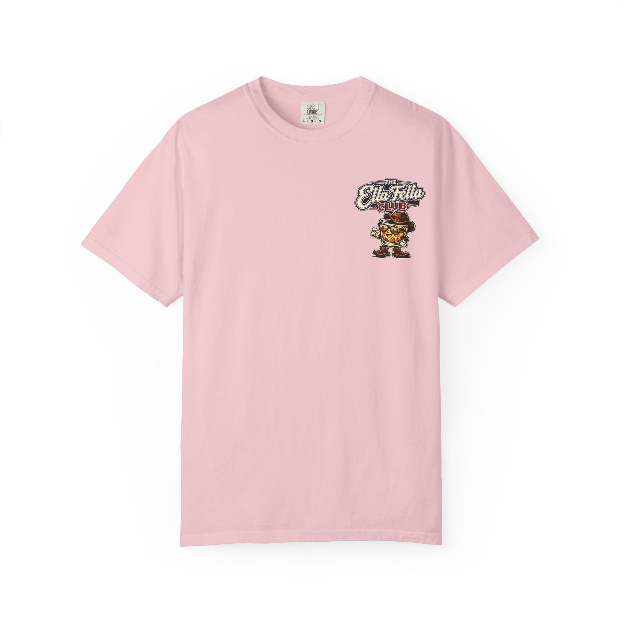 Ella Fella Club T-Shirt — Retro BBQ Mascot Graphic Tee