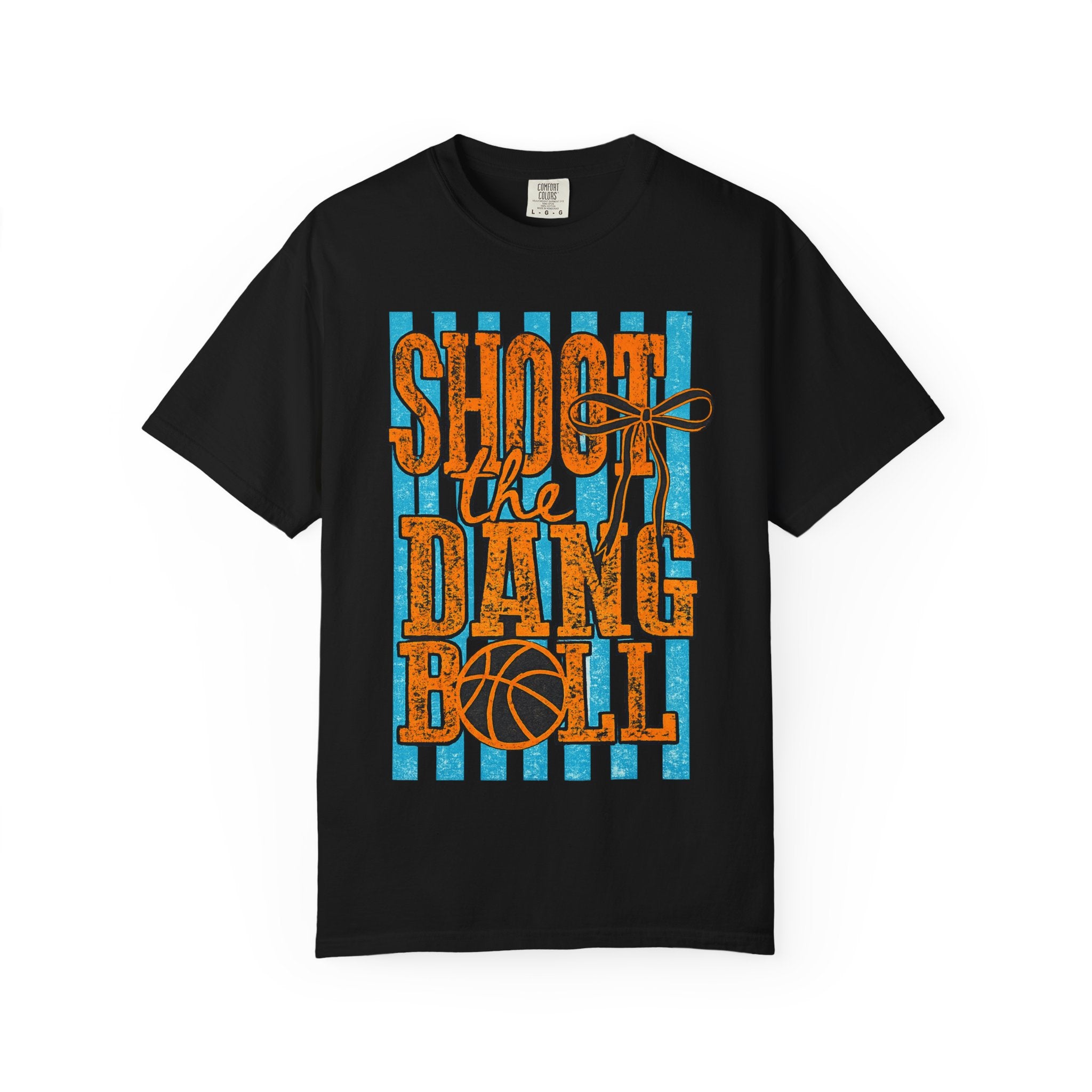 Shoot the Dang Ball T-Shirt — Vintage Basketball Graphic Tee