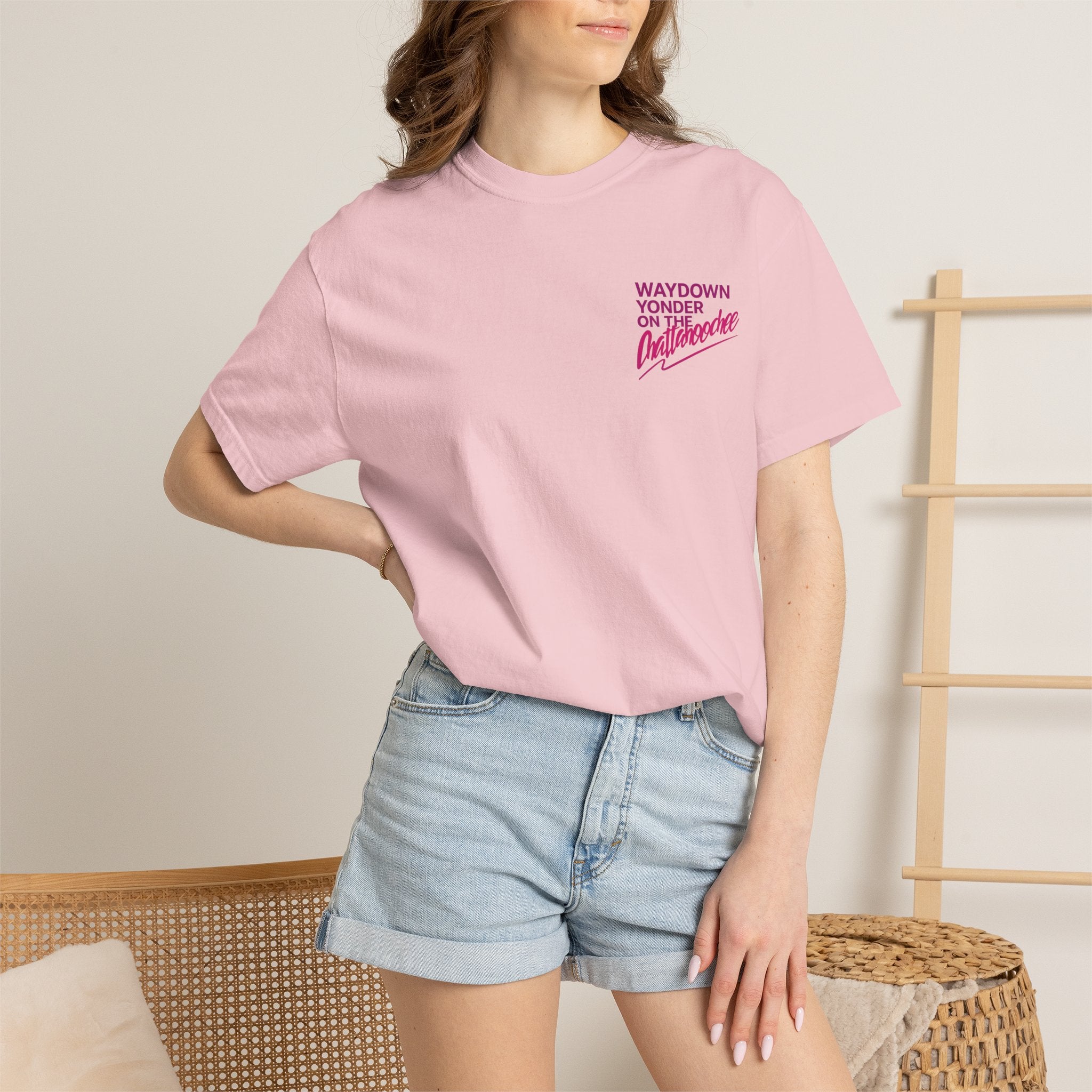 Graphic T-Shirt — 'Hotter Than a Hoochie Coochie' Retro Vacation Design