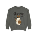 Boo-jee Ghost Sweatshirt — Leopard Print Halloween Pullover