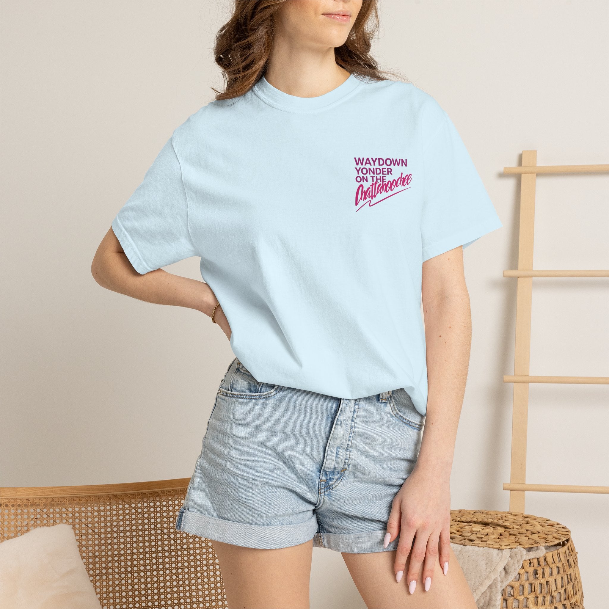 Graphic T-Shirt — 'Hotter Than a Hoochie Coochie' Retro Vacation Design