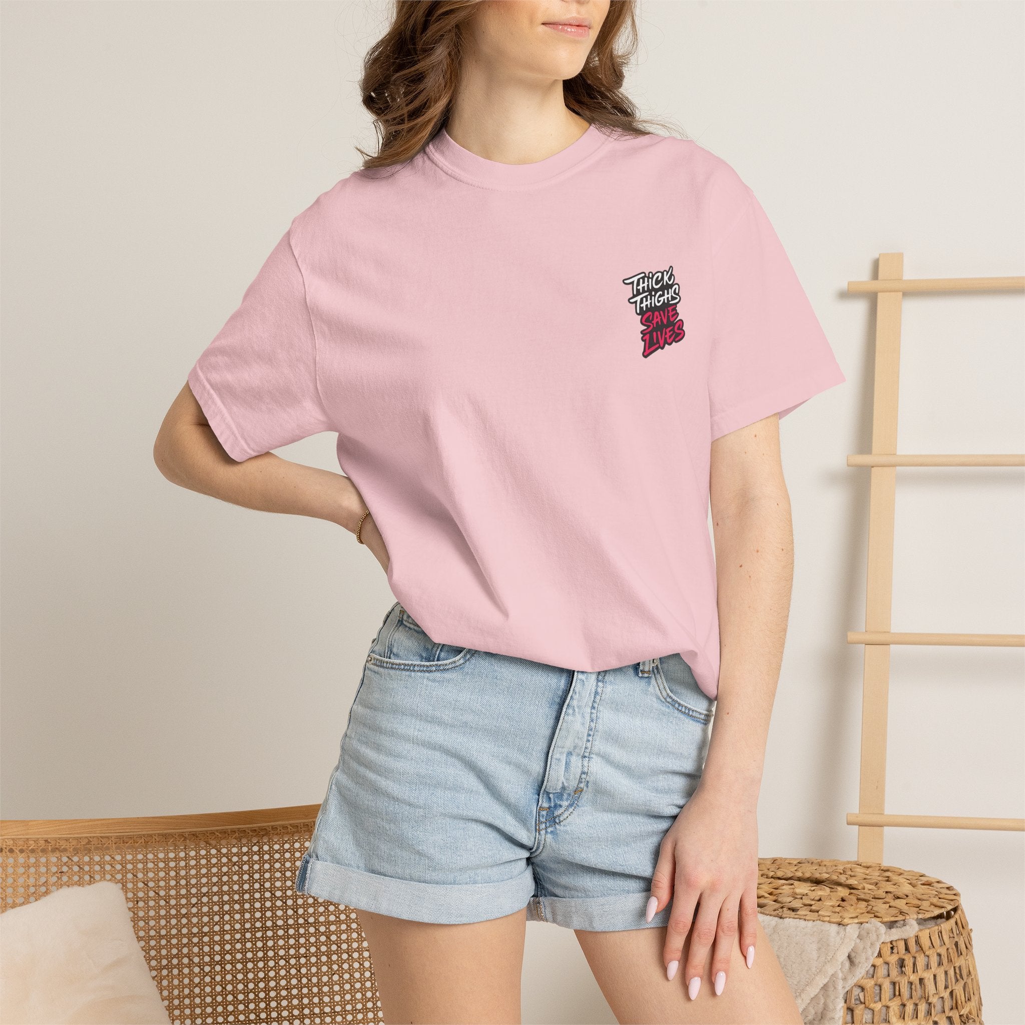 Thick Thighs Save Lives T-Shirt — Body Positive Graphic Tee