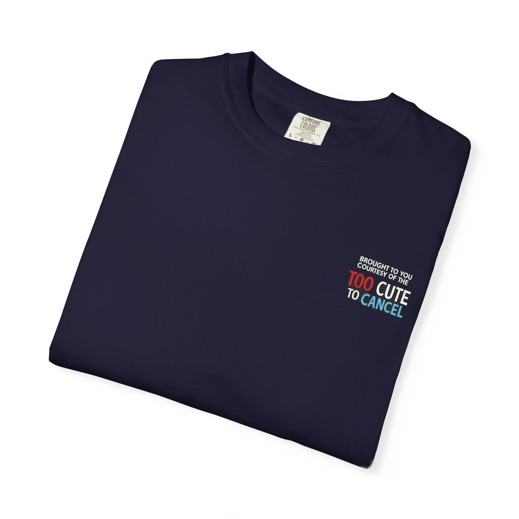 Patriotic Cowboy Boots T-Shirt — "We'll Put a Boot in Your Ass" Graphic Tee